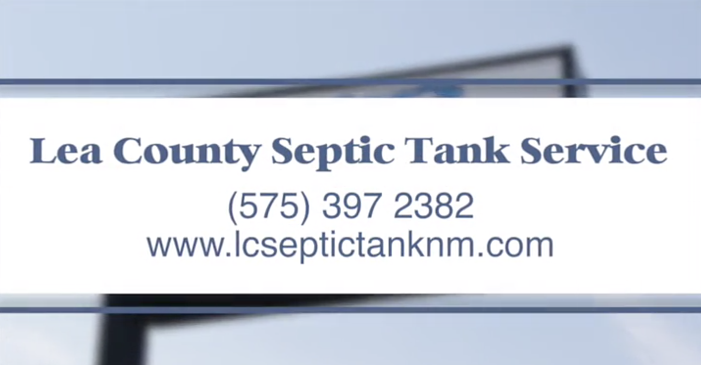 Lea County Septic Tank Service