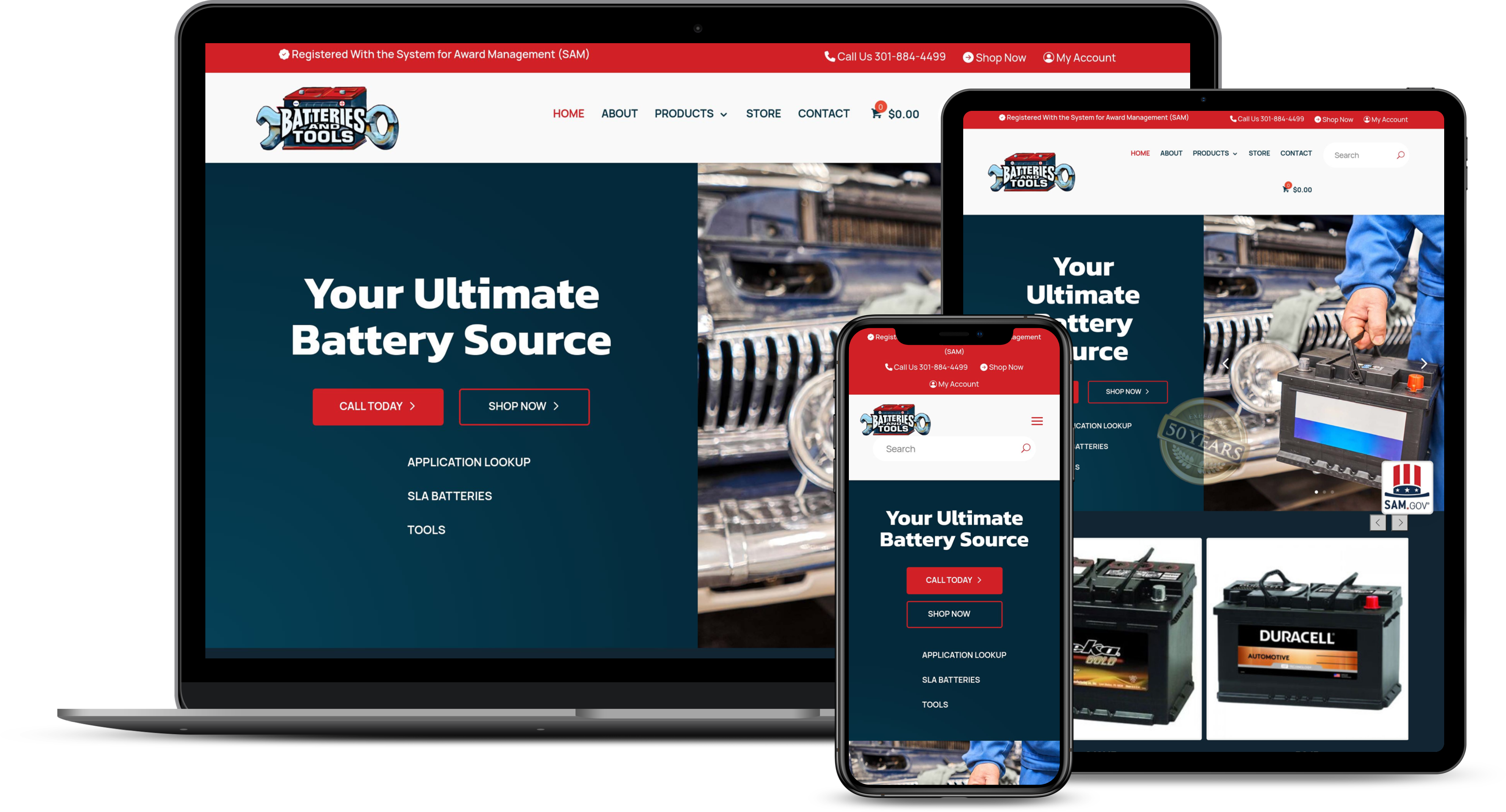 Batteries & Tools