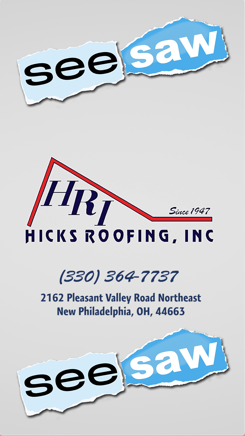 Hicks Industrial Roofing SeeSaw